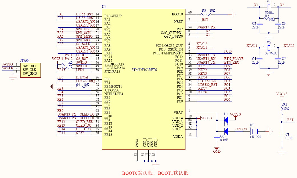 Программатор stm32 схема